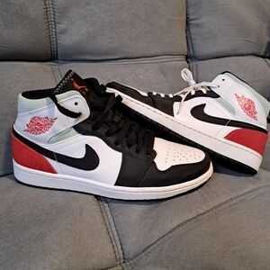 Nike Air Jordan 1 Mid SE Union Black Toe size 9